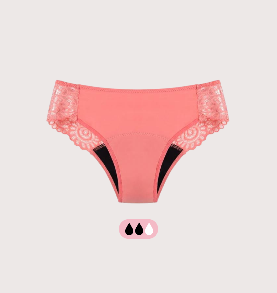 πΈ Flowelle Lace Hipster β 100% Leak-Proof Elegance