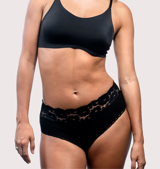 π· Flowelle Lace Hipster β 100% Leak-Proof Comfort