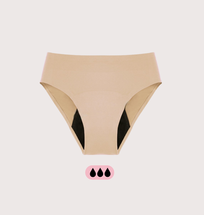 🩱Flowelle Seamless Brief – 100% Leak-Proof Comfort
